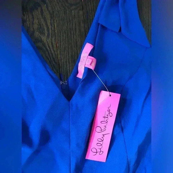 Lilly Pulitzer Women's 10 Danni Jumpsuit in Corsica Blue - NWT!! - Picture 7 of 13